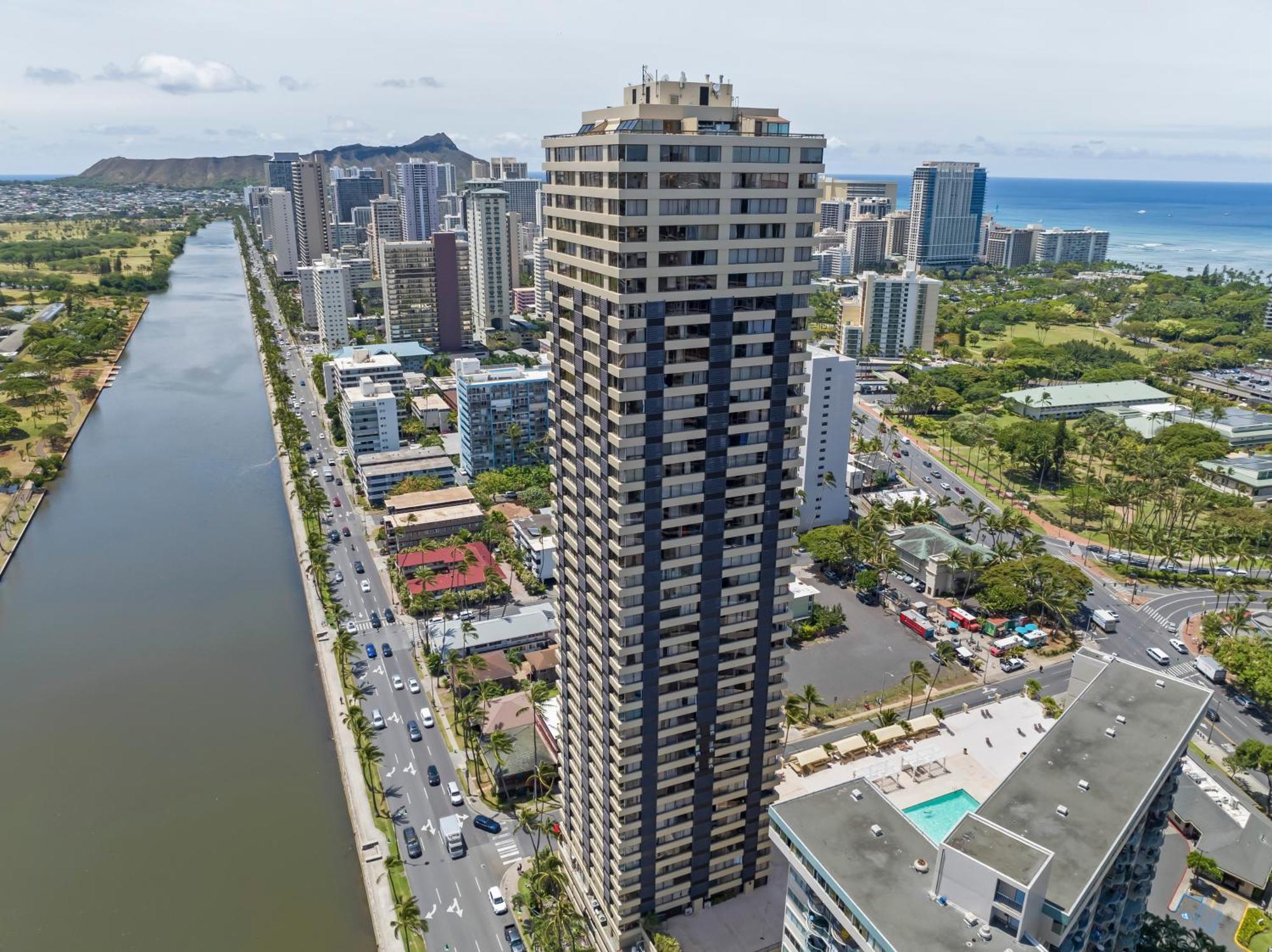 Apartmán Hawaiian Monarch Penthouse 401 By Hawaii Ocean Club Honolulu Exteriér fotografie